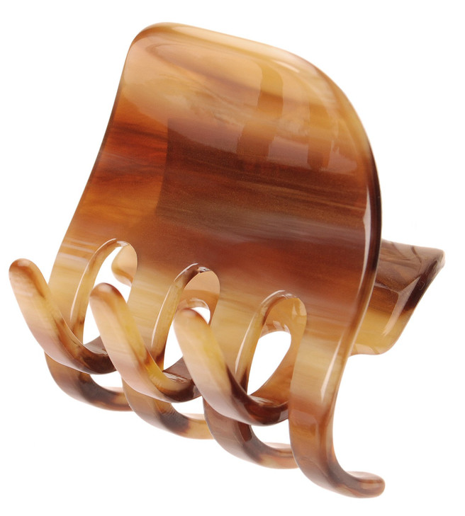 France Luxe Medium Gallery Claw Clip Classic Handmade French Hair Clips for Women All Hair Types Strong Hold With Gentle