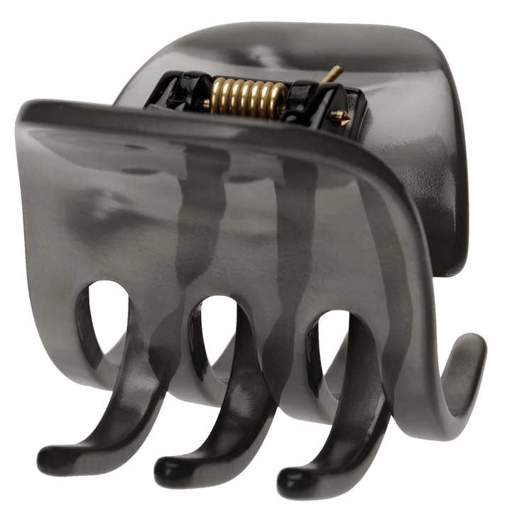 France Luxe Medium Gallery Claw Clip Nacro Slate