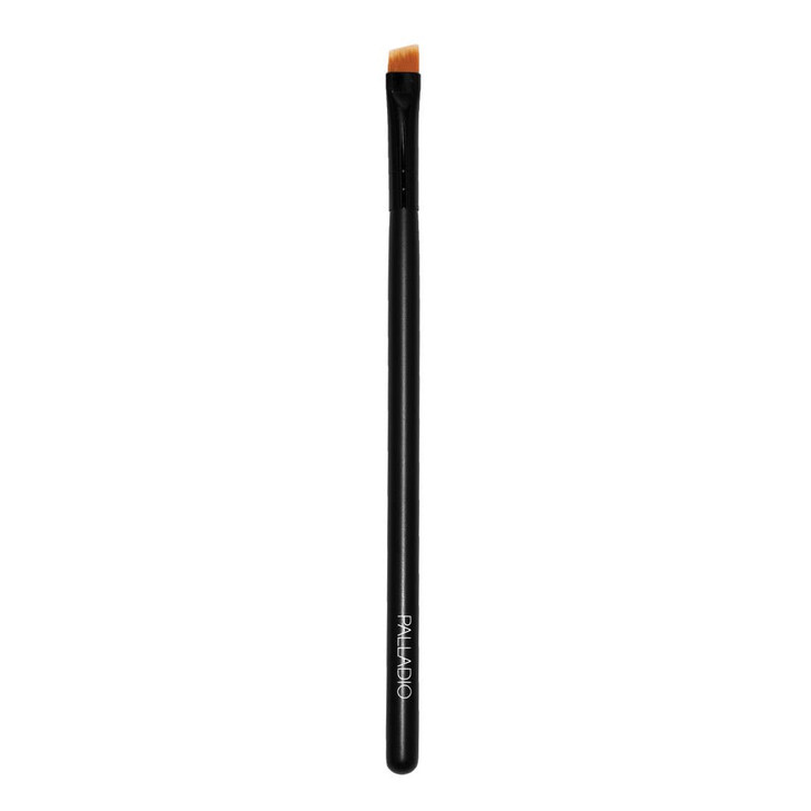 Palladio Angle Liner Brush, Tapered Makeup Brush, Precise Definition, Short, Stiff Brush, Perfect Detail, Flawless Straight Lines, Smooth Finish, Syn online at globaldelivered
