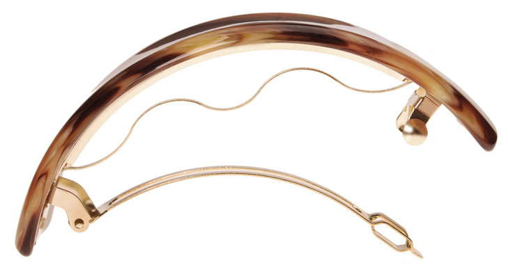 France Luxe Extra Volume Barrette Caramel Horn