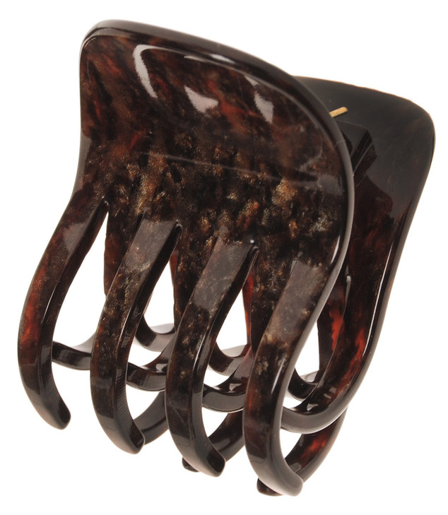 France Luxe Double Tooth Claw Clip Classic Mojave