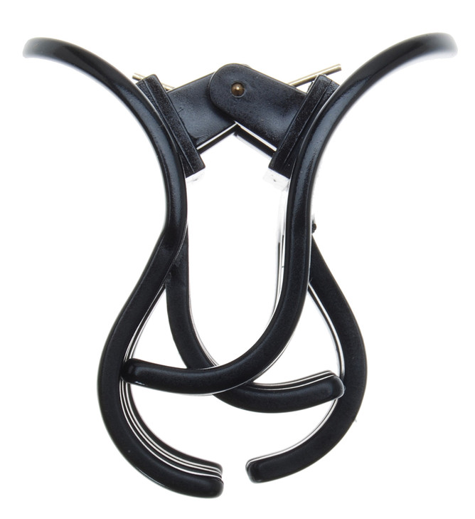 France Luxe Double Tooth Claw Clip Nacro Black