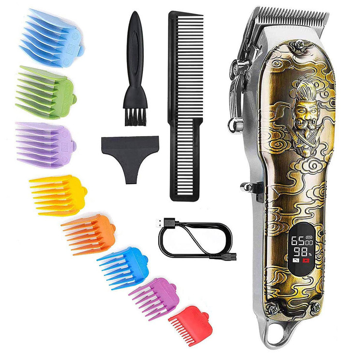 Suttik Hair Clippers for Men Professional Cordless Barber Clippers for Hair Cutting Beard Trimmer Hair Cutting Kit with