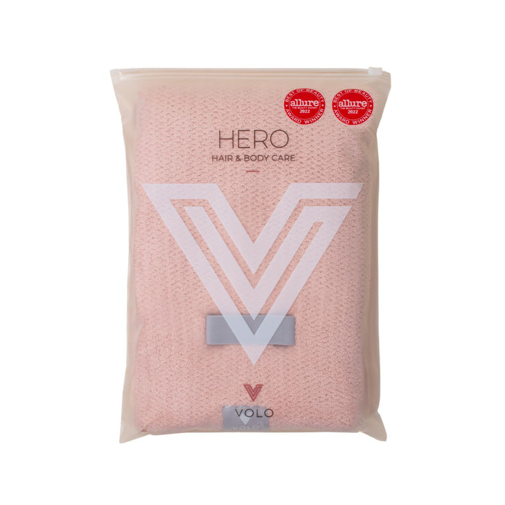 VOLO Hero Hair Towel Ultra Soft Super Absorbent Quick Drying Nanoweave Fabric Reduce Dry Time by 50 Towel Wrap for All H