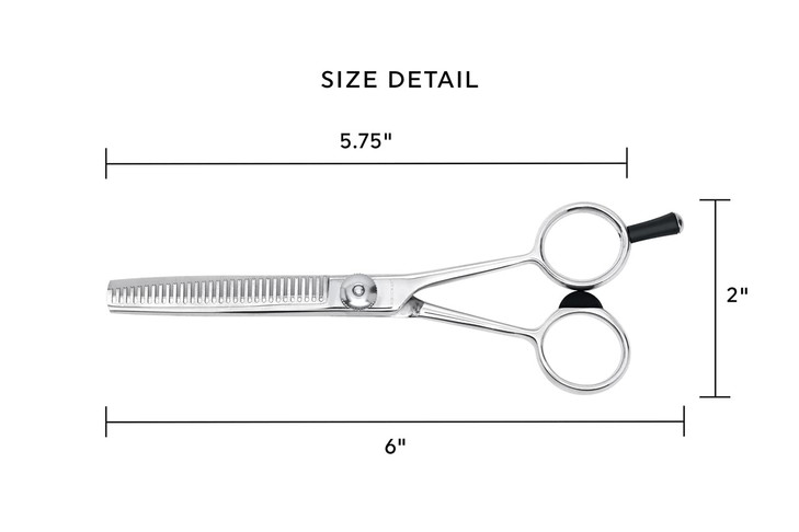 Cricket S3 T30 Thinning Shears Professional Stylist Barber Hair Cutting Scissors Removes Bulk Convex Edge Hand Polished