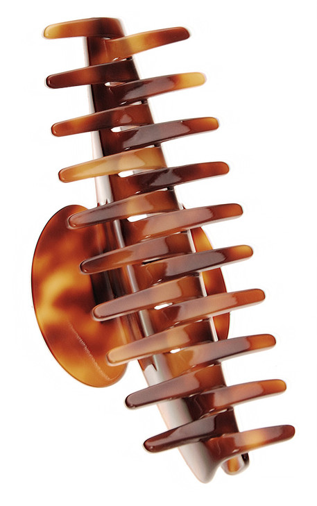 France Luxe Jumbo Couture Claw Tortoise Shell For Thick Hair