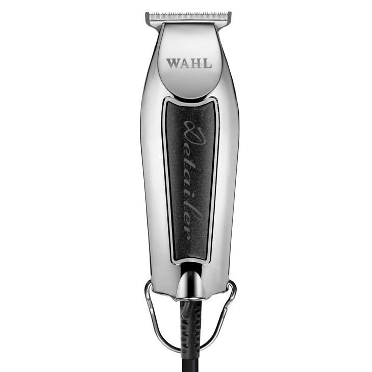 Wahl Professional Detailer Trimmer Black Adjustable TBlade Corded Lightweight Rotary Motor Includes 3 Guides and Accesso