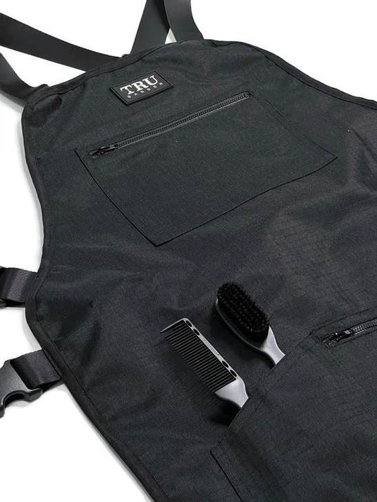 TRU BARBER Apron Barber tools Apron Hair stylist Apron WomenMen Black