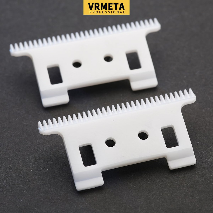VRMETA Professional Ceramic Replacement Blades for Babyliss PRO Trimmer Blade FX787 FX726 FX707Z Outlining Hair Trimmers