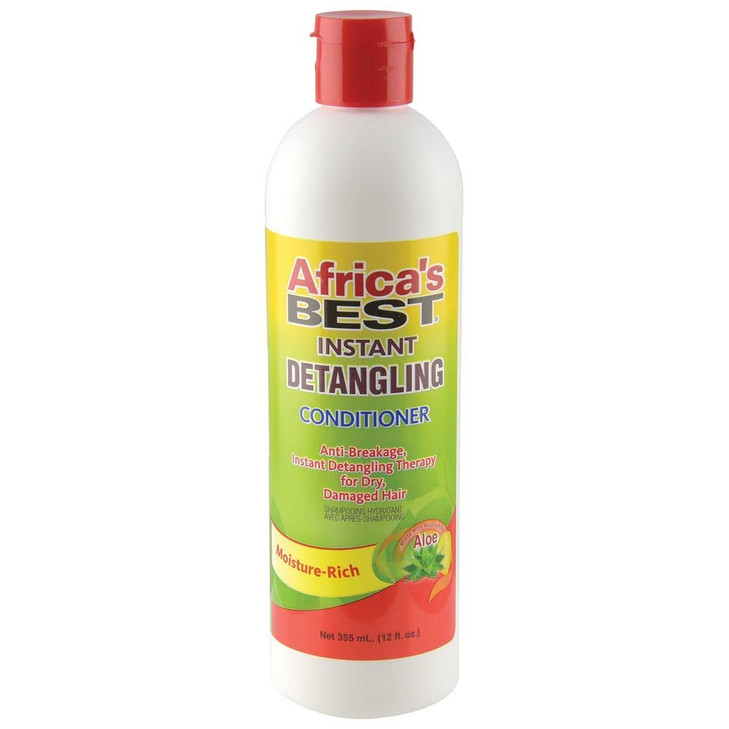 AFRICA'S BEST Instant Detangling Conditioner, 12 Oz, Brown, 1-104-12-1200 online at globaldelivered