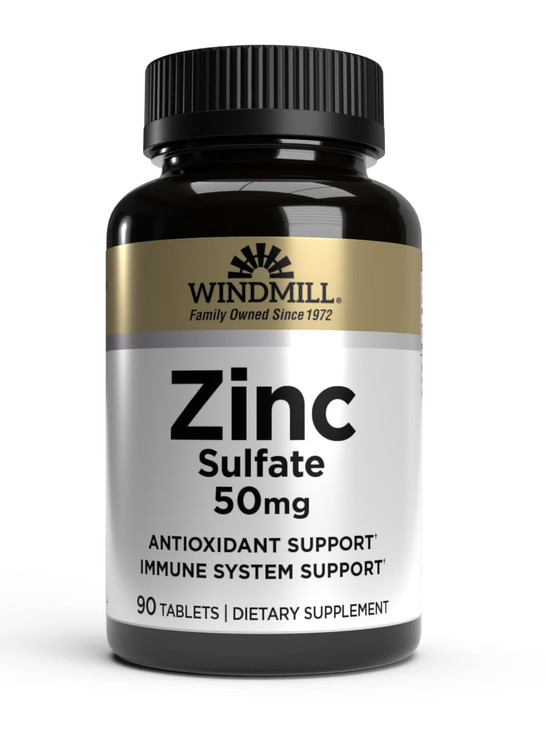 Windmill Zinc Sulfate Tablets, 90 Count online at globaldelivered