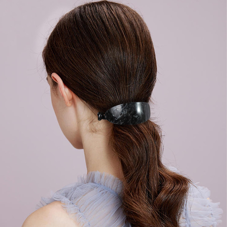 Mistofu Womens French Curved Hair Clip No Slip Strong Grip Comfortable Hold Womens Beauty Accessory Fashion Claw flat ha