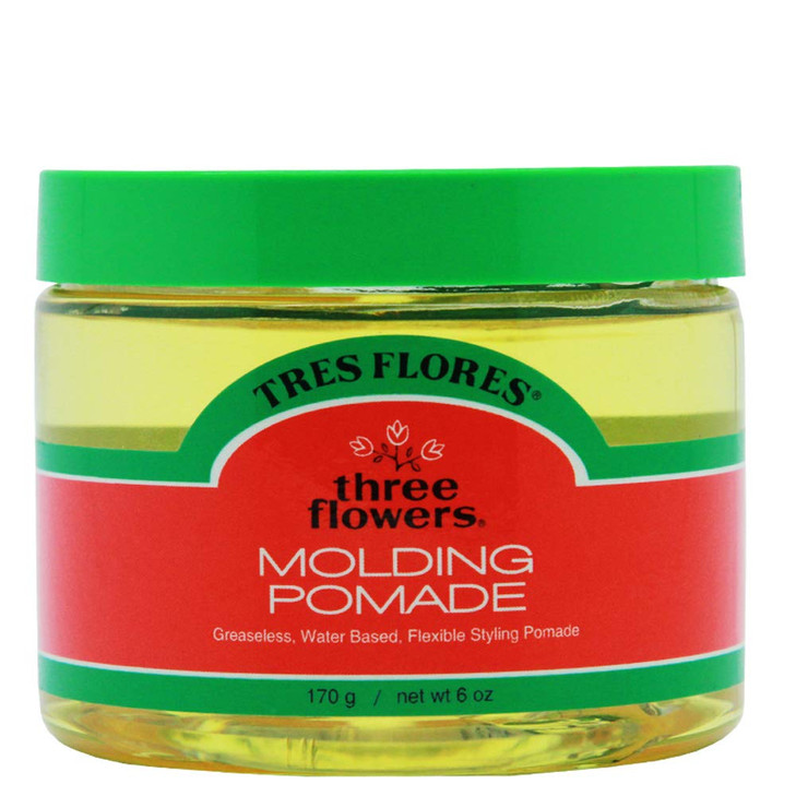 Three Flowers Molding Mens Pomade  Water-Based, Non-Greasy Hair Pomade for Men, Classic Hair Styling for Shape & Mold, 6 oz online at globaldelivered