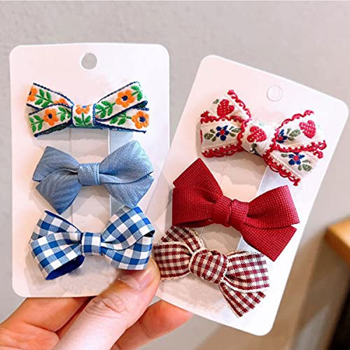 FZBNSRKO 15 Pcs Baby Girl Hair Clips Hair Bows Barrettes Set for Toddlers Girls Teens Random Styles