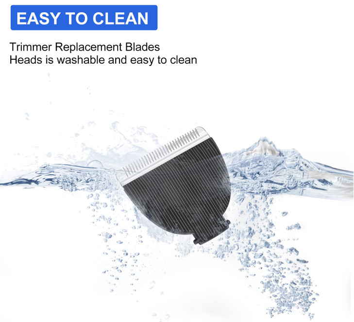 3 Pack Replacement Blades Compatible with Meridian Trimmer Hygienic Ceramic Replacement Blades Compatible with Meridian