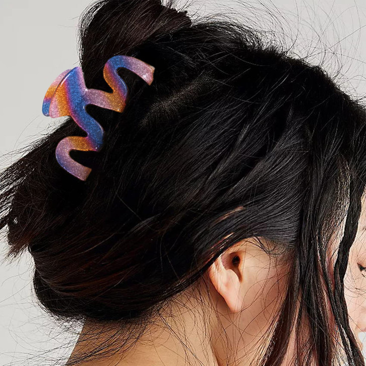 Jayongnee 3Pcs Hair Claw Clips for Women Nonslip Clips for Thick and Thin Hair Multicolored8