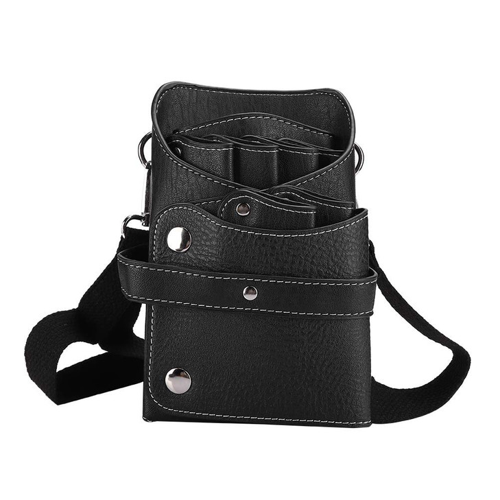 ZJchao Hairdresser Scissor Bag Professional Clipper Comb with Waist Shoulder Belt for Hairdressers Stylists and Barbers