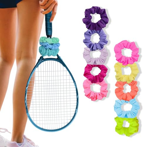 Minasuki Colorful Waterproof Scrunchies 13 Colors Stylish Hair Scrunchies for Women GirlsQuick Dry Hair Band Exercise St