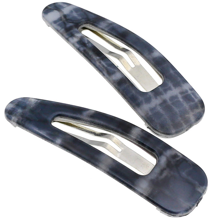 Camila Paris CP3094 French Hair Barrettes Clips Snap Hair Slides Clic Clac for Women Styling Girls Side Slidein Metal Sn