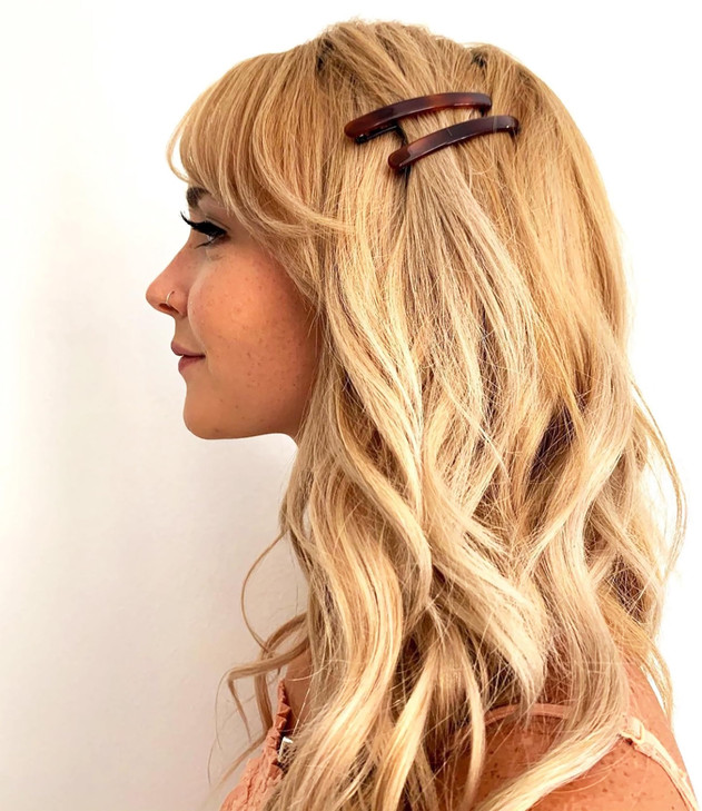 Camila Paris CP22502 French Hair Barrettes Clips for Women Handmade Girls Side Slidein Barrette Clip Hair Accessories fo