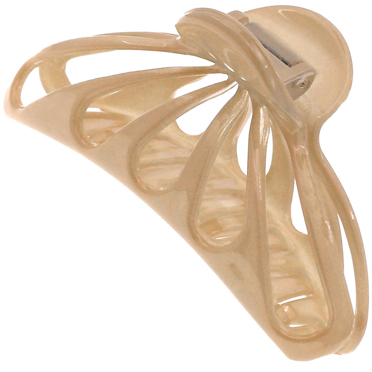Camila Paris CP3082 French Hair Clip for Women Thick Long Curly Wavy Hair Beige Girls Hair Claw Clip Fashion Styling Acc