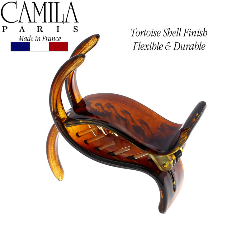 Camila Paris NV06NV07 French Hair Clip for Women Combo 3 Teeth Ponytail Holder Girls Hair Claw Clips Jaw Fashion Durable