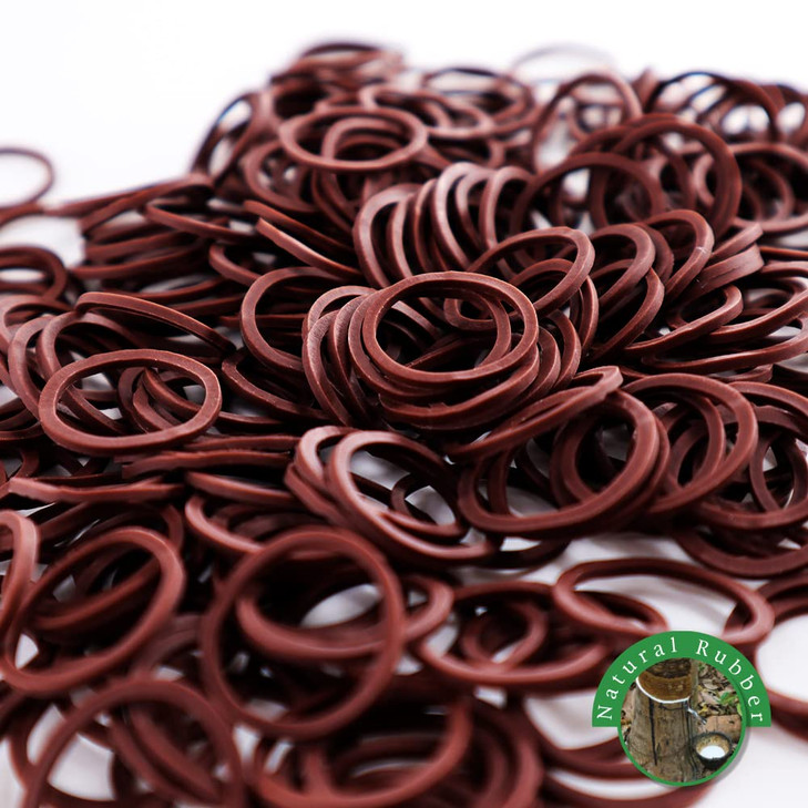 Beauty Town 1000 Pcs Rubber Bands Soft Elastic Hair Accessories Braids Mini Ties No Damage Stretchy Bands for Hair 4Pack