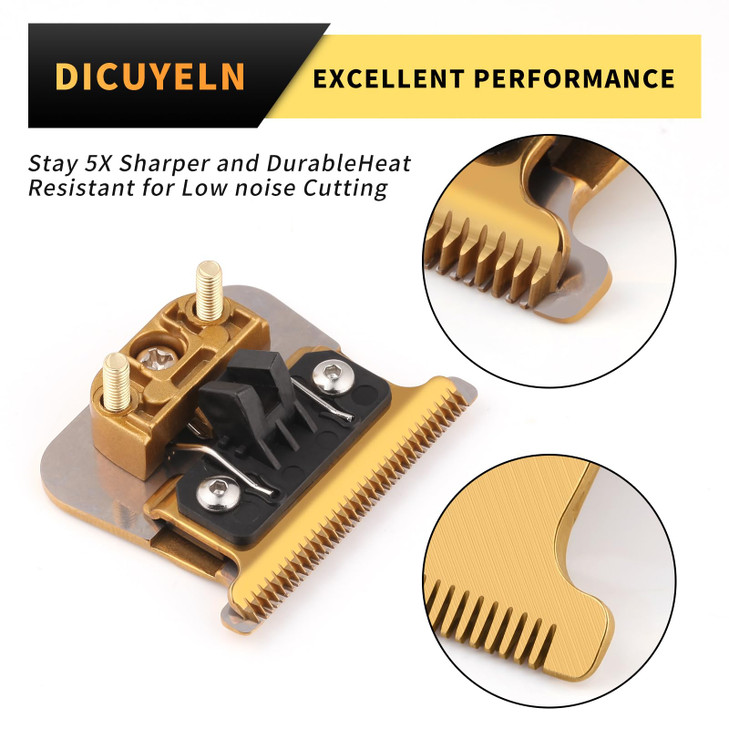 FX707Z Replacement Blades for FX787 FX726 Trimmers FX BLADE ZeroGapped Replacement Blades Compatible with Bbylss FX787 F