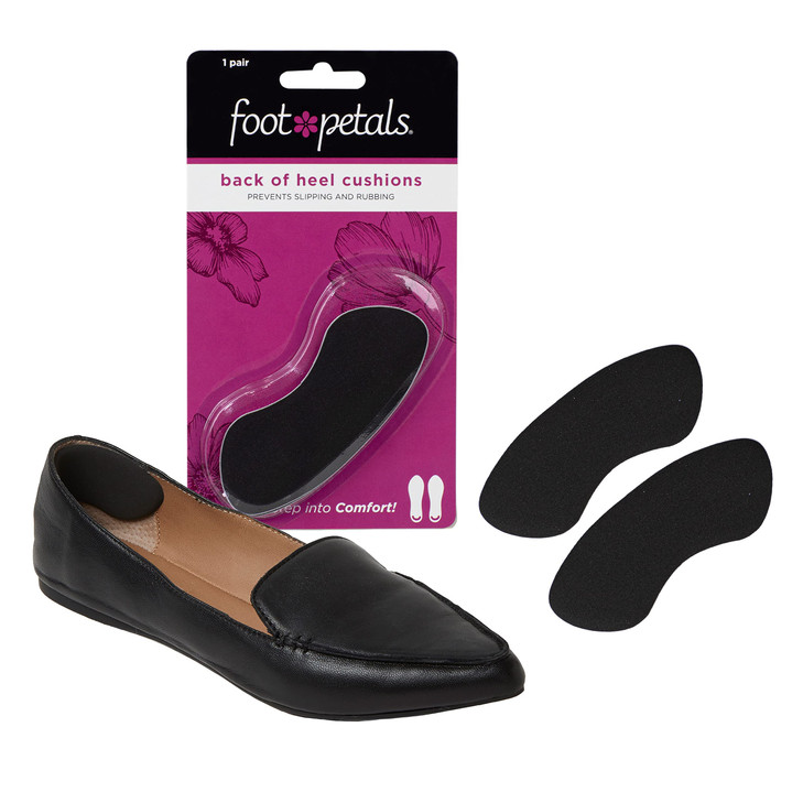 Foot Petals - Heavenly Heelz Cushions-Black Iris-1 pair online at globaldelivered