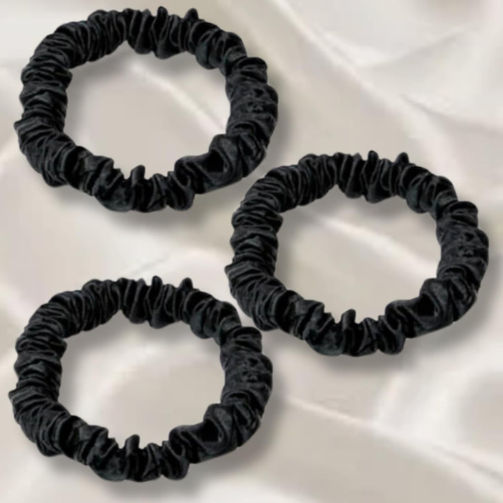 Uniqueology Womens Hair Accessories Clean Girl Aesthetic Thin Hair Scrunchies Small Ponytail Holders and Cute Hair Ties
