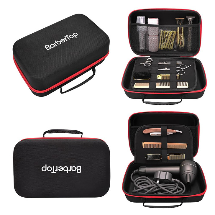 Barber Tool Bag 12x7x5 inch Case Compatible with Hair Clipper Barber Clipper Bag for BarbersTravel Storage Organizer for