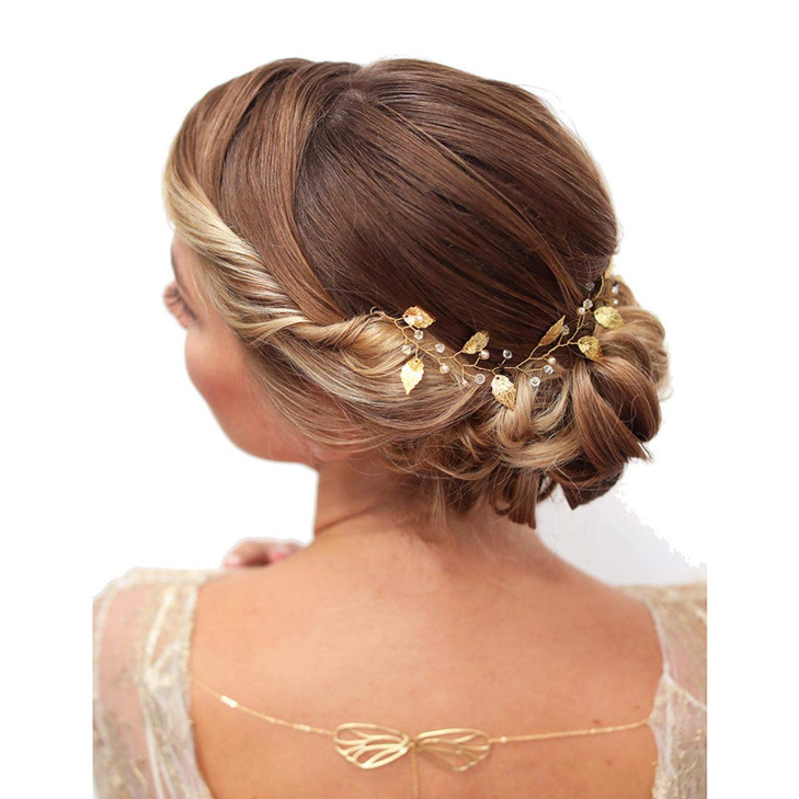 Sither Boho Bride Flower Girl Hair Vine for Wedding Prom