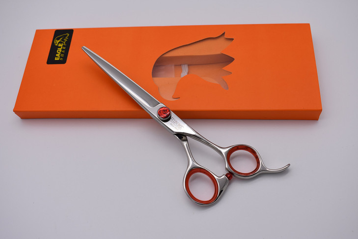 65 Professional Hair Cutting ScissorsShears Professional Barber Scissors Classic Straight Shears Long Blade 440C Stainle