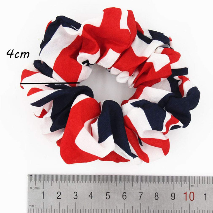 BinaryABC Patriotic 4th of July Hair Bands Hair Ties Ropes Fourth of July National Day Decorations3Pcs