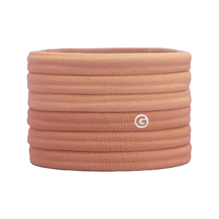 Gimme Beauty Long Curly Fit Hair Ties Blondie Damage Free Hair Ties Seamless Microfiber Elastics Long Curly Hair Accesso