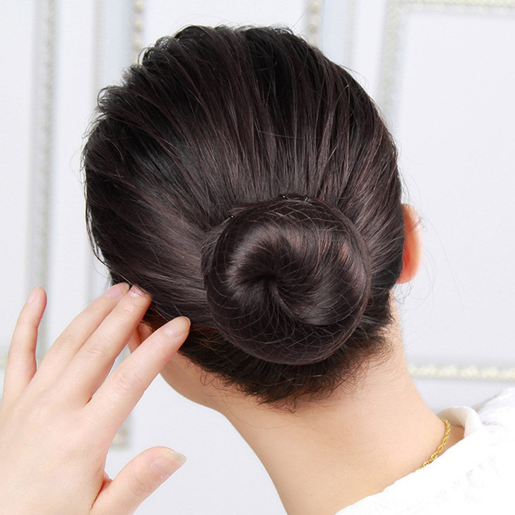 Hair Nets for Buns Nets for Ballet Girls Hair Net for Wig 20 Pcs 30 inch Black
