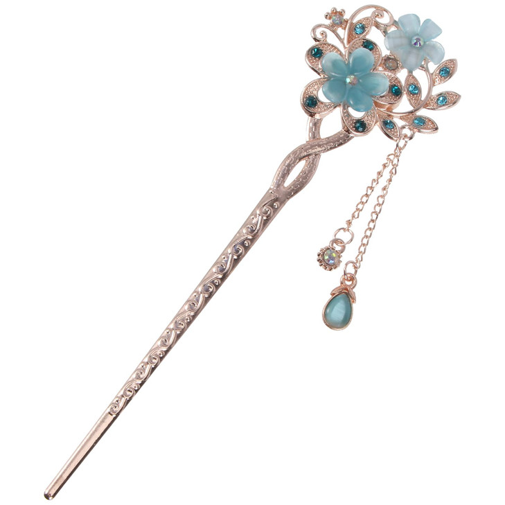 Beavorty Japanese Accessories Metal Hair Clips Earrings for Wedding Hair Styling Pin for Women Chinese Hairpin Handmade