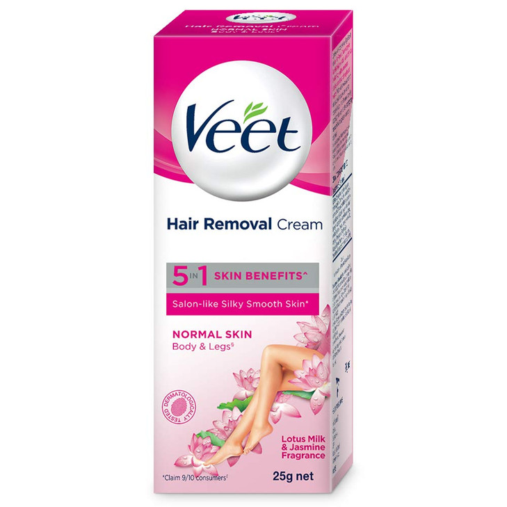 Veet Hair Removal Cream | Normal Skin | 30 Grams (1.05 Ounce) online at globaldelivered