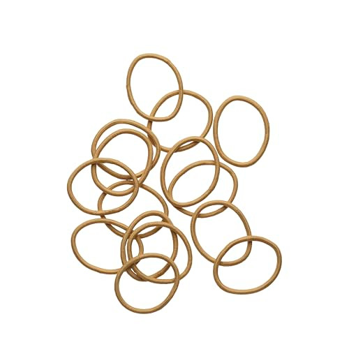 Goody Ouchless Hair Elastics No Pull No Breakage TangleFree Hold for Thick Curly Coily Textured Hair 15 Count Blonde Lon
