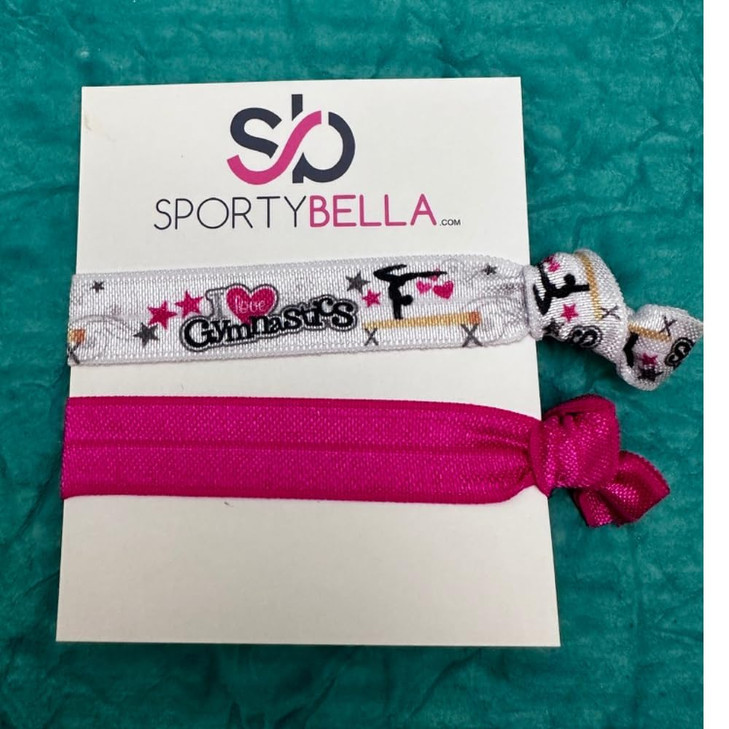 Gymnastics Hair Ties Girls Gymnastics Hair Accessories Gymnastics Elastics Gift For Gymnast Party Favors Gymnastics Team