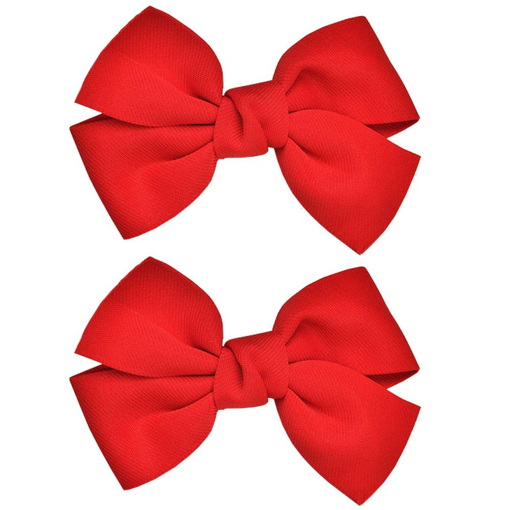 YAXAMING 2 Pcs Halloween Bow Hair Clips Bowknot Barrettes Headpiece Women Hair Pins Hairpins Hairclips Christmas Festiva