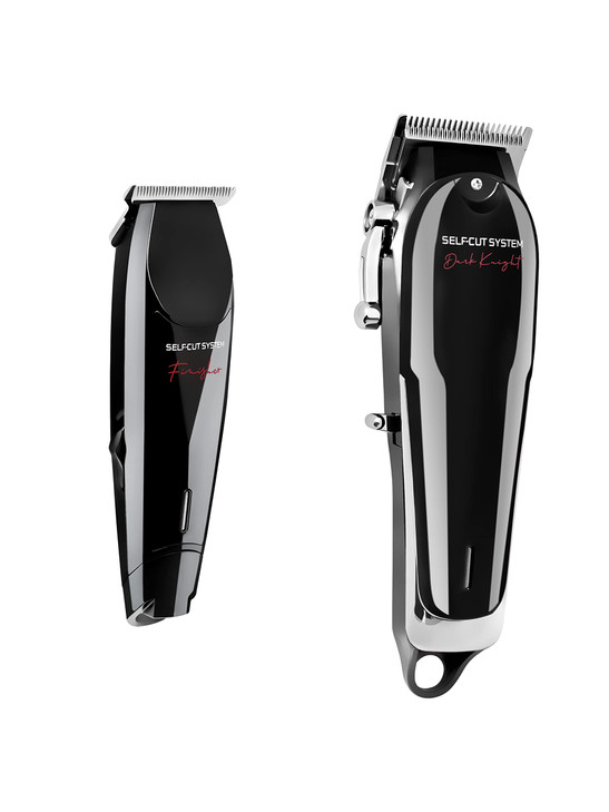 SelfCut System Cordless Hair Clipper Trimmer Combo for Men Barber Kit with Precision Blades Adjustable Taper Fully Recha