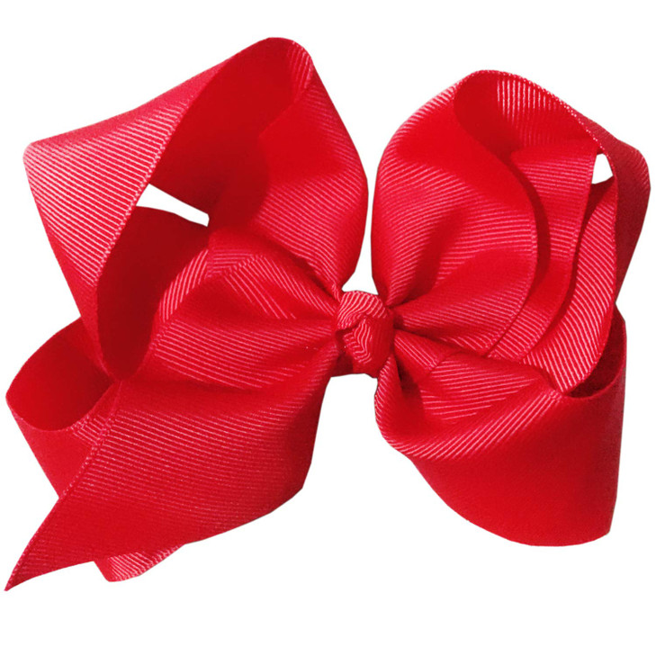 Hair Clips Boutique Hair Bows Alligator Clip for Women Girl Hairpin 6 Inch Large Cheer Bow Clip Handmade Bowknot Barrett
