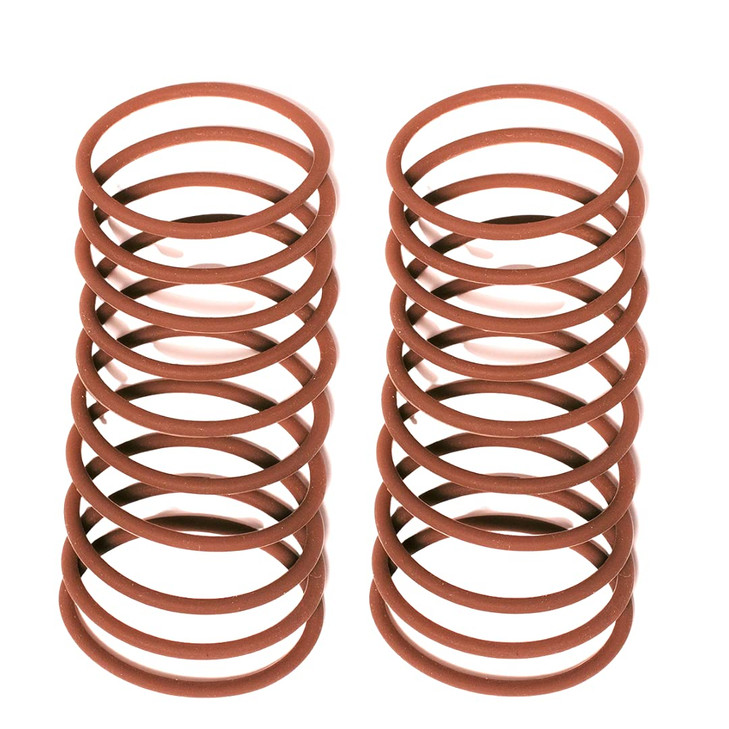 Mia Beauty Silkies Silicone Hair Elastics NoSlip Rubber Bands Translucent Brown for Women Athletes Girls Thick Hair 2pks