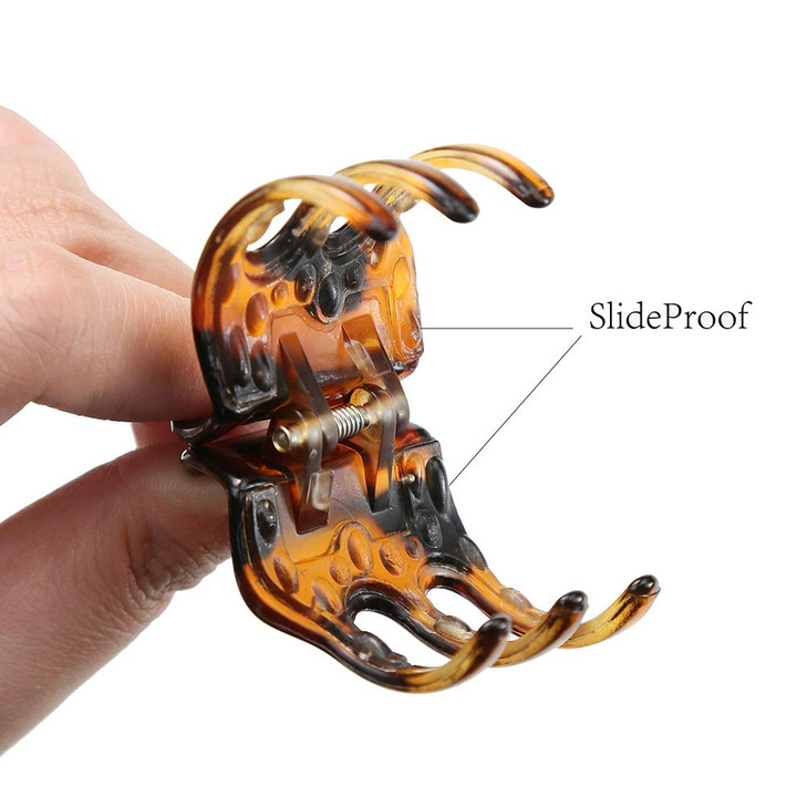 minihope Womens And Girlss Classics 4 Medium Claw Clips Great for Easily Pulling Up Your HairPefrect for All Hair Types