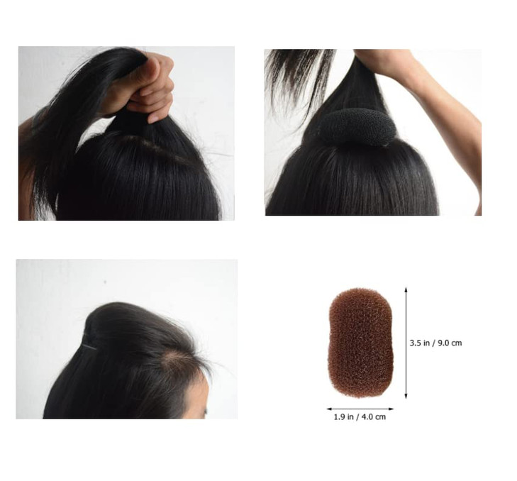 Duehut Hair Clip Inserts 2PCS Charming Hair Style Tool Hair Pads Hair Clip Bump It Up Volume Inserts for Women Lady Girl
