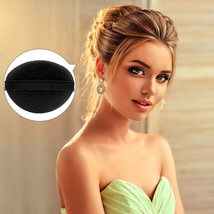 11 Pieces Hair Bump Sponge Volume Hair Bases Set Bump It Accessory for Volume Insert Styling Tools up Combs Clips Sponge