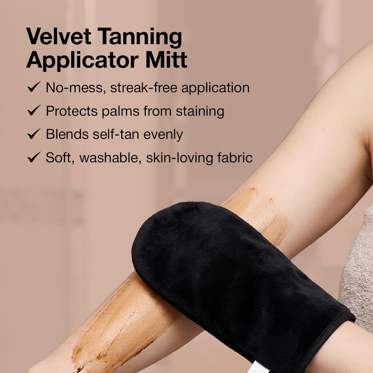 Fake Bake Ultimate Tanning Professional Mitt Sunless Tanner Face & Body Applicator Re-Usable, Durable & Machine Washable - Hand Protection Glove for online at globaldelivered