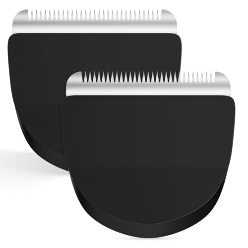 2 Pack Professional Peanut Replacement BladePrecisionGround for Smooth Cutting SnapOn Compatible with Wahl Peanut Clippe