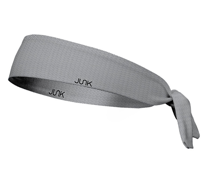 JUNK Brands Flex Tie Headband MoistureWicking Performance Fabric NonSlip Sports Sweatband for Men Women One Size Street
